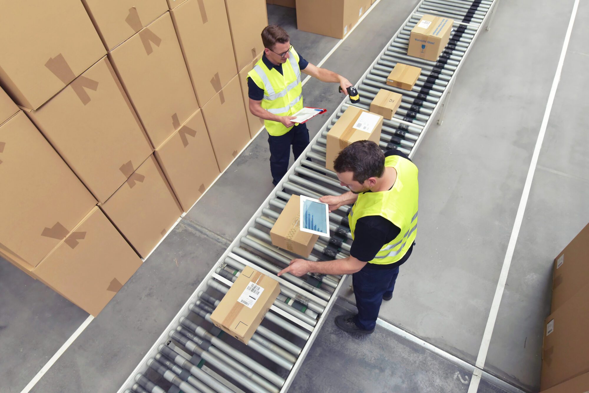 Warehouse workers