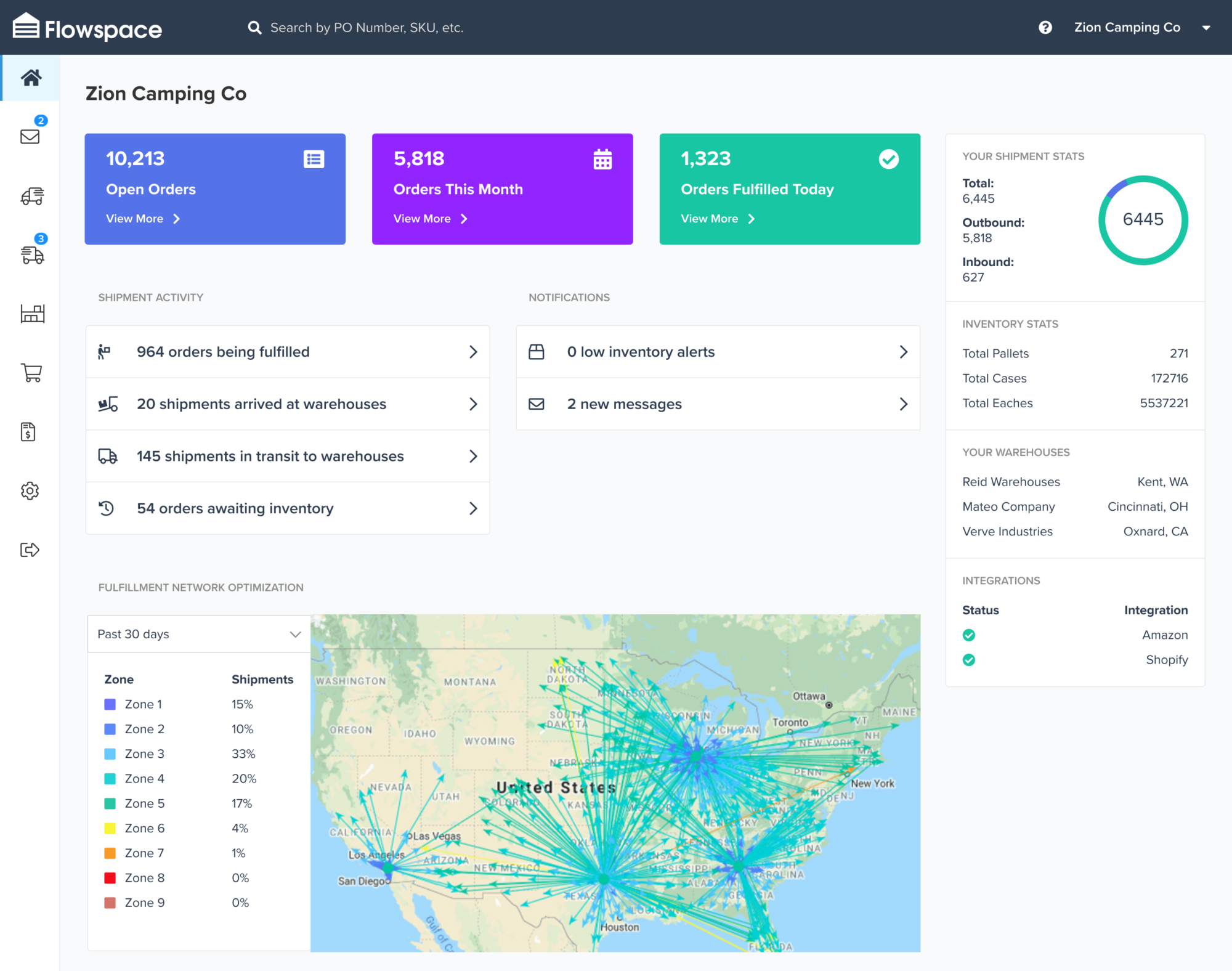 Find A Flowspace Warehouse | Flowspace