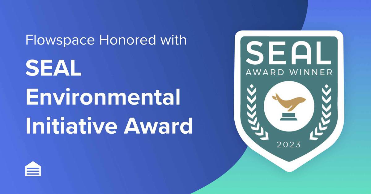 Flowspace Honored with SEAL Environmental Initiative Award Flowspace