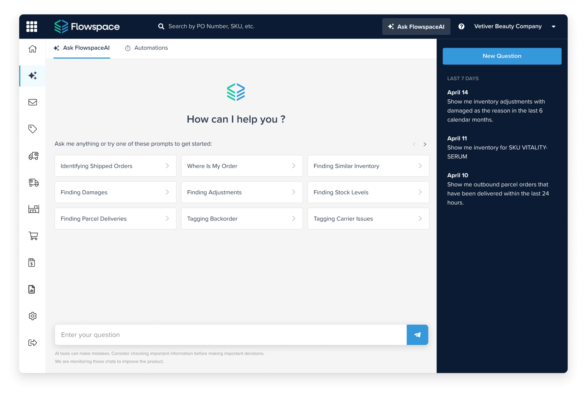 Supply Chain AI-Powered Solution | Flowspace