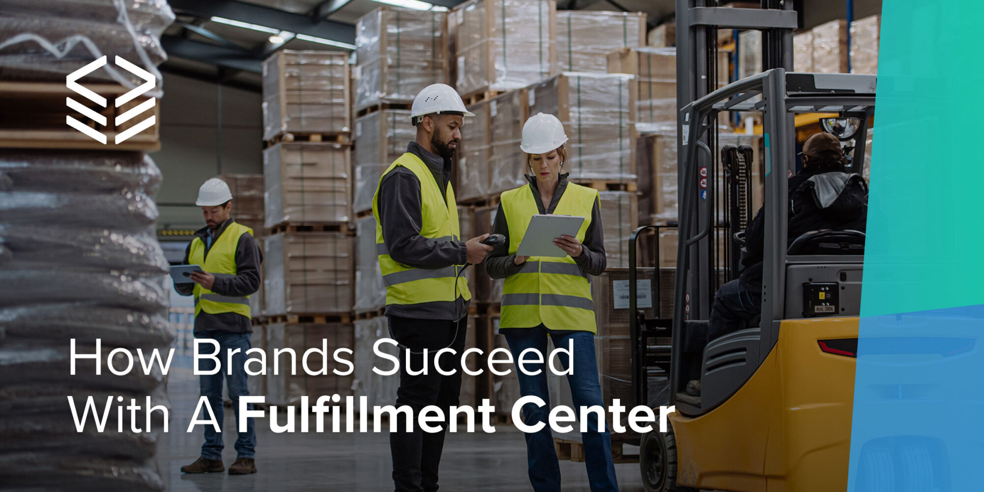 warehouse workers in an ecommerce fulfillment center