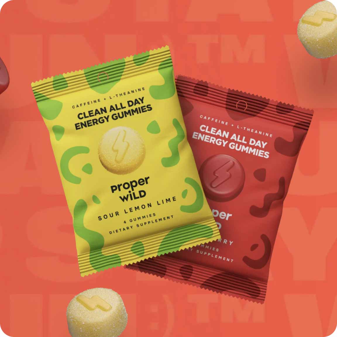 Proper Wild Clean All Day Energy Gummies