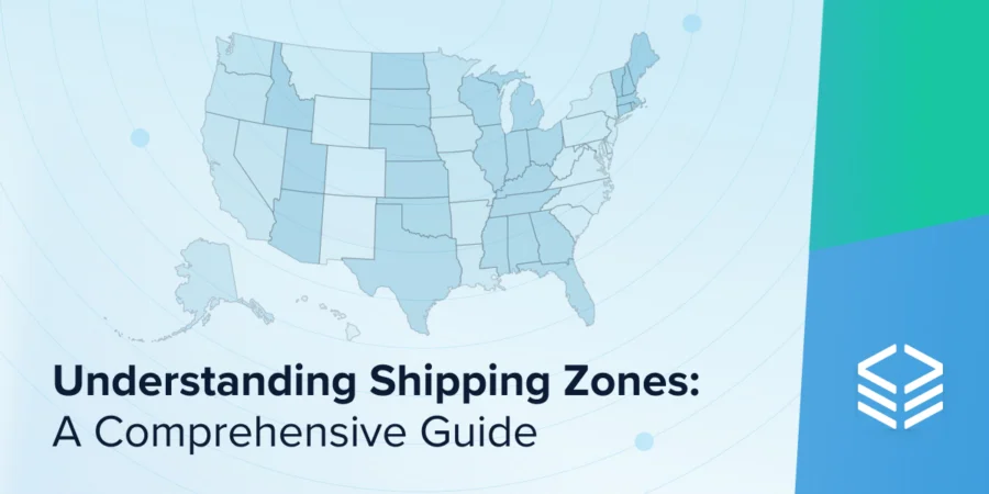 A guide to shipping zones and how they impact delivery costs and times.