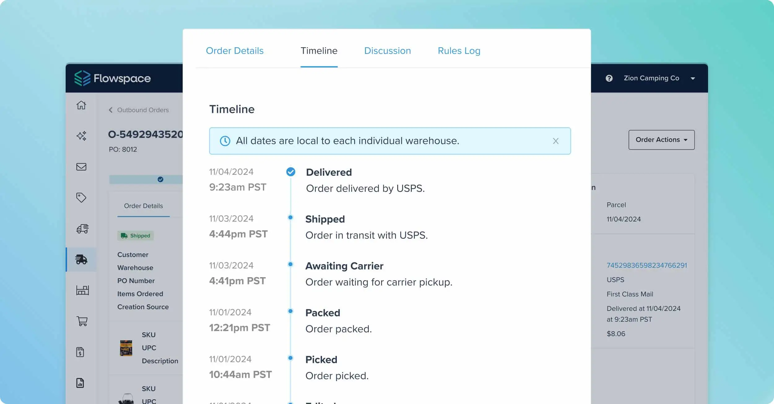 A look at Flowspace's Order Management System (OMS) as part of the fulfillment operations platform.